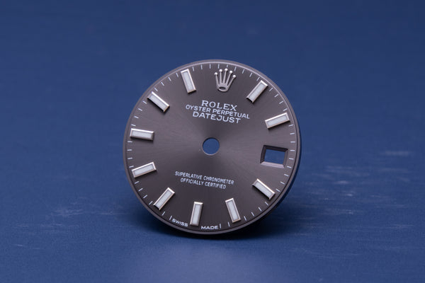 Load image into Gallery viewer, Rolex Ladies Datejust Slate index Dial for 279174 FCD30964
