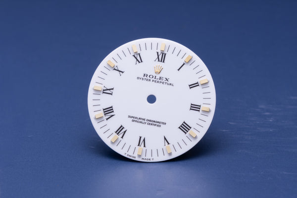 Load image into Gallery viewer, Rolex Oyster Perpetual White Peg dial for 14233 FCD30965
