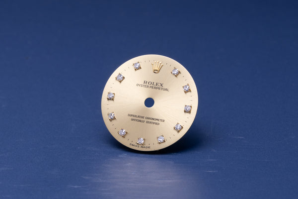 Load image into Gallery viewer, Rolex Oyster Perpetual Champagne Diamond Dial for 67193 - 79193 FCD30977
