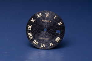 Rolex Datejust Black Sunburst Roman dial for 116203 - 116233 FCD30978