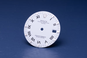 Rolex Date White Roman Peg Dial for model 115200 FCD30979