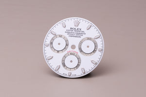 Rolex White Daytona Dial for model 116520  “Luminova” FCD31009