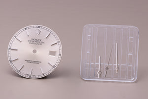 Rolex Datejust Silver stick dial for 16014 - 16234 FCD31018