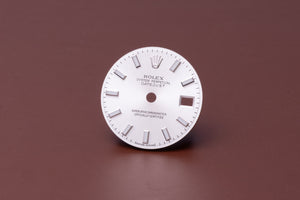 Rolex Ladies Silver Lumi Stick Dial for model 179174 FCD31030