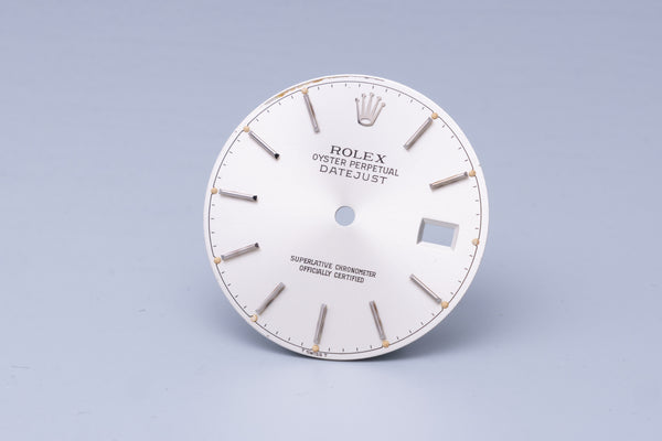 Load image into Gallery viewer, Rolex Datejust Silver Stick dial for model 16014 - 16030 FCD31056
