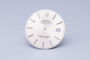 Rolex Datejust Silver Stick dial for model 16014 - 16030 FCD31058