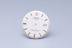Rolex Datejust Silver Linen Stick Marker dial for 1601 - 1603 FCD31063