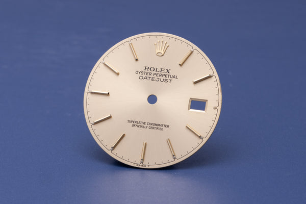 Load image into Gallery viewer, Rolex Datejust Champagne Stick Dial for model 16013 - 16233 FCD31074
