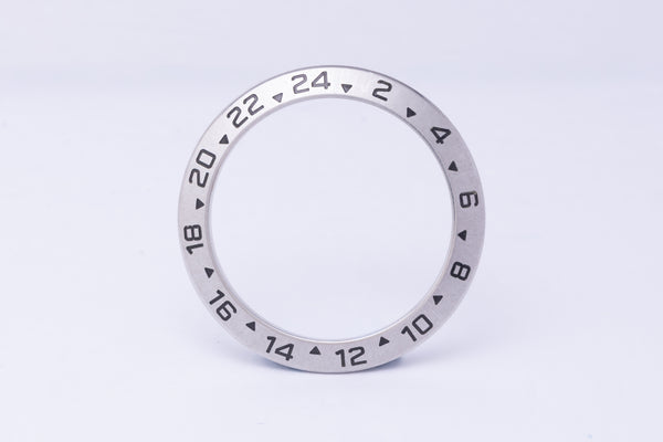 Load image into Gallery viewer, Rolex Explorer II Steel Bezel for 16570 - 16550 FCD31087
