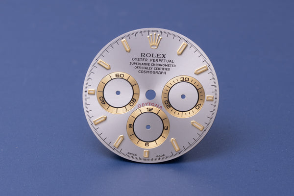 Load image into Gallery viewer, Rolex Zenith Daytona Slate Swiss Made  Stick Dial for Models 16523 - 16528 FCD31092
