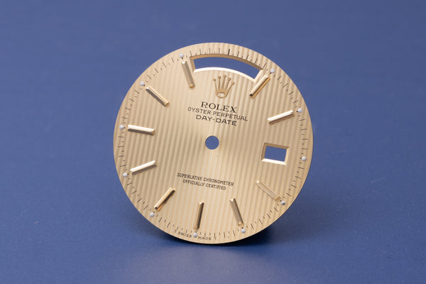 Load image into Gallery viewer, Rolex Day-Date Champagne Tapestry Dial for 18038 - 18238 FCD31116

