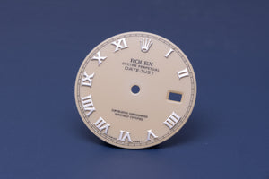 Rolex Datejust Cream Roman Dial for 16014 - 16234 FCD31123
