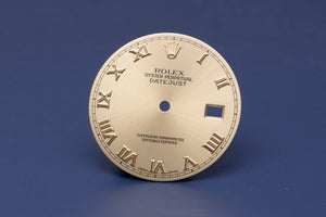 Rolex Mens Champagne Roman Dial for moel 16233 - 116233 FCD31132