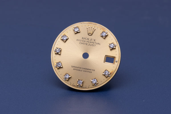 Load image into Gallery viewer, Rolex Ladies Champagne Diamond Dial for model 69173 - 69178 FCD31133
