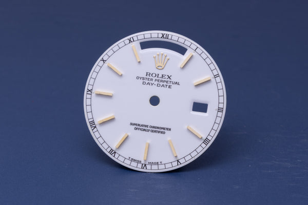 Load image into Gallery viewer, Rolex Daydate President White Stick 18038 - 18238 FCD31169
