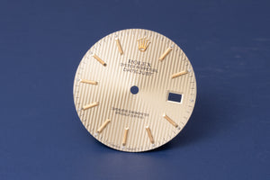 Rolex Datejust Champagne Tapestry Stick dial for model 16013 - 16233 FCD31175