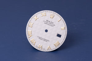 Rolex Mens Datejust Cream Pyramid Roman Dial for 16233 - 116233 FCD31184