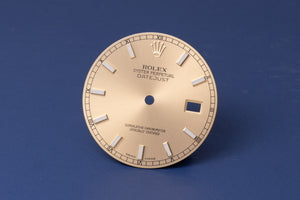 Rolex Datejust champagne Lumi Index dial for model 116233 FCD31204