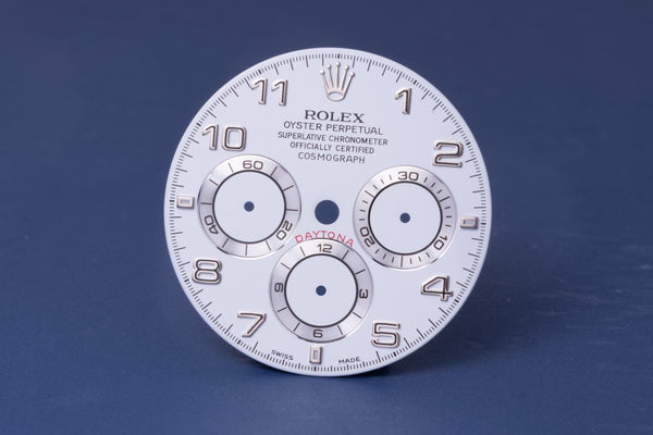 Load image into Gallery viewer, Rolex Daytona White Arabic Dial for model 16519 - 16520 FCD31212
