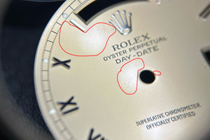 Rolex Day-Date Skinny Champagne Roman Dial for 18239B FCD31213