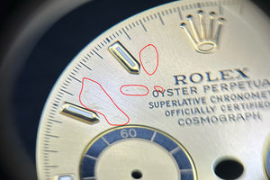 Rolex Daytona Champagne Stick Inverted 6 Dial for 16523 - 16528 FCD31214