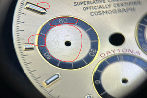 Rolex Daytona Champagne Stick Inverted 6 Dial for 16523 - 16528 FCD31214