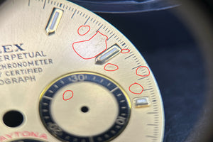 Rolex Daytona Champagne Stick Inverted 6 Dial for 16523 - 16528 FCD31214