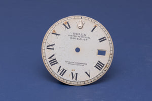 Rolex Datejust White Stained Buckley Dial for model 1601 - 1603 FCD31228