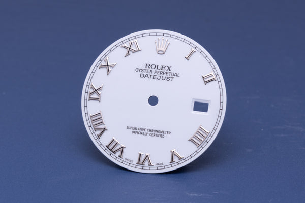 Load image into Gallery viewer, Rolex Mens Bold White Roman dial for model 16234 - 116234 FCD31233
