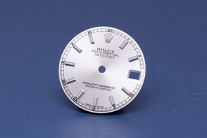 Rolex Midsize Silver Lumi Stick Dial for 178274 FCD31234