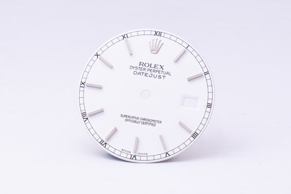 Load image into Gallery viewer, Rolex Datejust White Stick Dial for 16234 FCD31235
