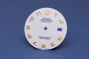 Rolex Mens Datejust Cream Jubilee Arabic Dial for 16233 - 116233 FCD31238