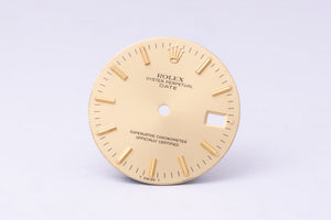 Rolex Champagne Date dial for model 15013 - 15037 - 15233 FCD31257