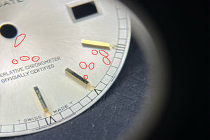 Rolex Day-Date Silver Stick Dial for 18038 - 18238 FCD31270