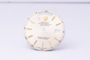 Rolex Day-Date Silver Stick Dial for 18038 - 18238 FCD31271