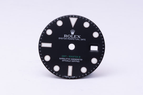 Load image into Gallery viewer, Rolex GMT Master II Luminova Dial for model 116710LN FCD31305
