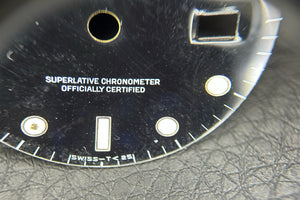 Rolex DAMAGED Explorer II "Tritium" Black Dial for model 16570 - 16550 FCD31324