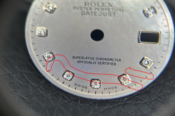 Load image into Gallery viewer, Rolex Ladies Datejust MOP Crystal Dust Diamond Dial for 179174 FCD31331
