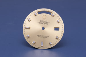 Rolex Day-Date DAMAGED Champagne 8-2 Diamond Dial for model 18038 - 18238 FCD31344