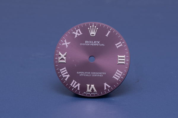 Load image into Gallery viewer, Rolex Midsize Grape Roman dial for 177200 FCD31360
