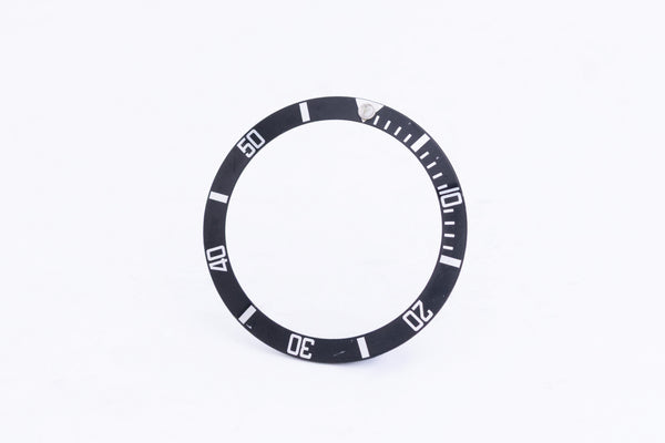 Load image into Gallery viewer, Rolex SS Black Insert for Submariner fro 16800 - 16610 FCD4877
