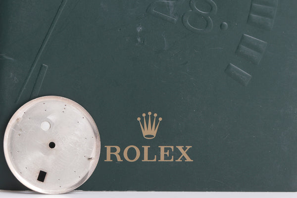 Load image into Gallery viewer, Rolex Datejust Silver &quot; Wide Boy&quot; dial for model 1601 FCD13168
