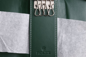 Rolex Green Leather Wallet / Keyholder FCD14611