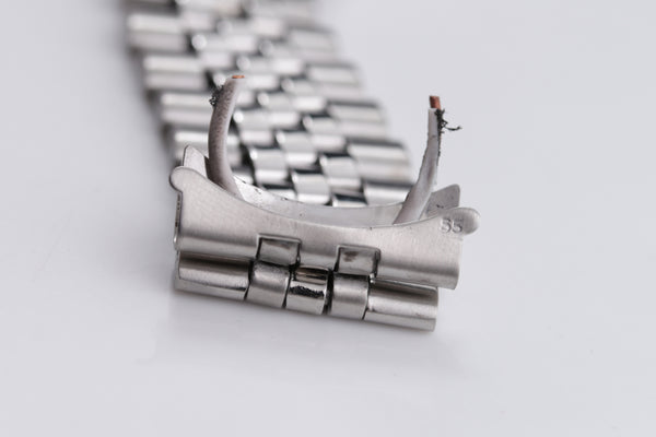 Load image into Gallery viewer, Rolex Stainless Steel 20mm 6251H folded Jubilee Bracelet 55 Endpieces FCD15689
