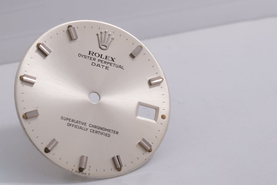 Rolex Date Silver stick dial  for model 1500 - 1501 FCD17605