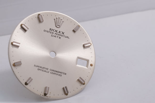 Load image into Gallery viewer, Rolex Date Silver stick dial  for model 1500 - 1501 FCD17605
