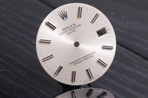 Rolex Silver stick sigma Date dial for model 1500 - 1501 FCD18563